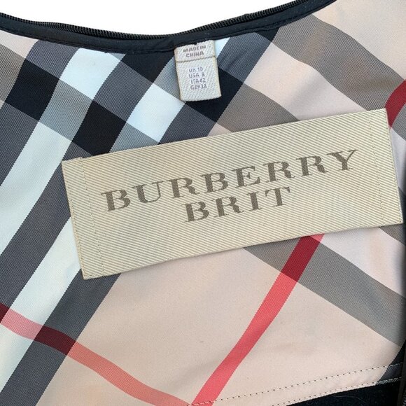 RARE Supernova Burberry Jacket Burberry 3 In 1 Jacket Bomber Vest Size 8 - Picture 14 of 16